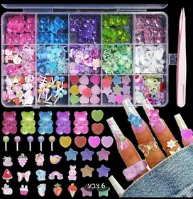 קישוטים לציפורנים מכל הסוגים